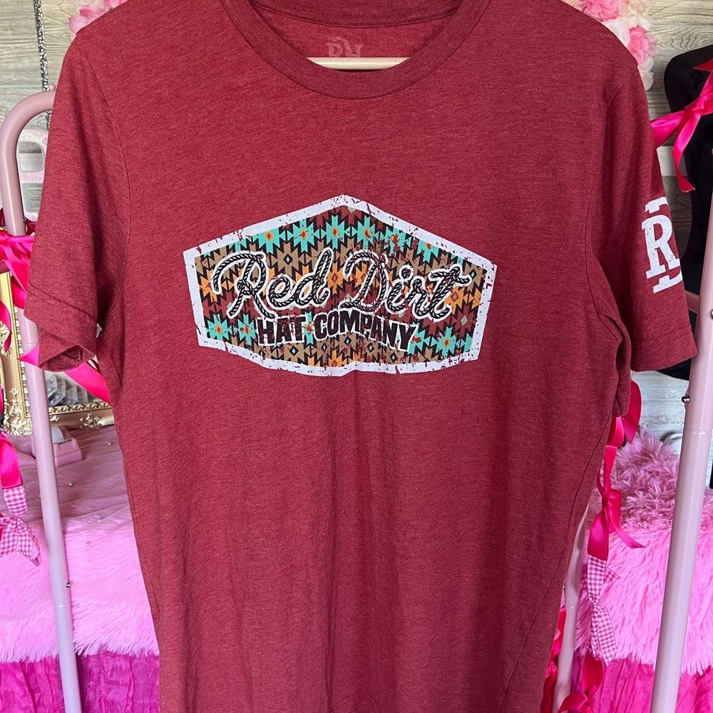 Men's Short Sleeve Graphic Tee - Maroon